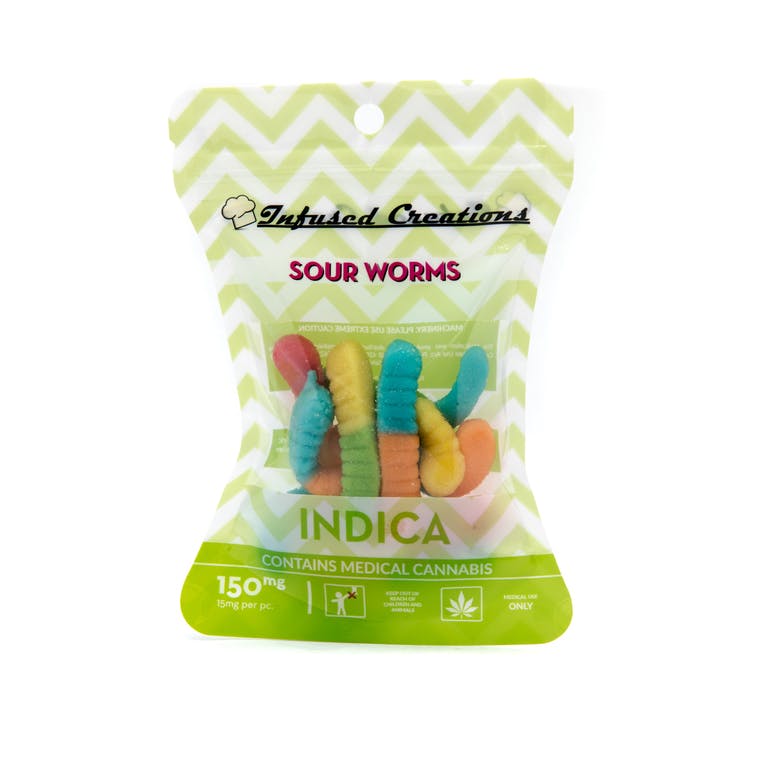 Gummy Worms - Available in Sativa & Indica
